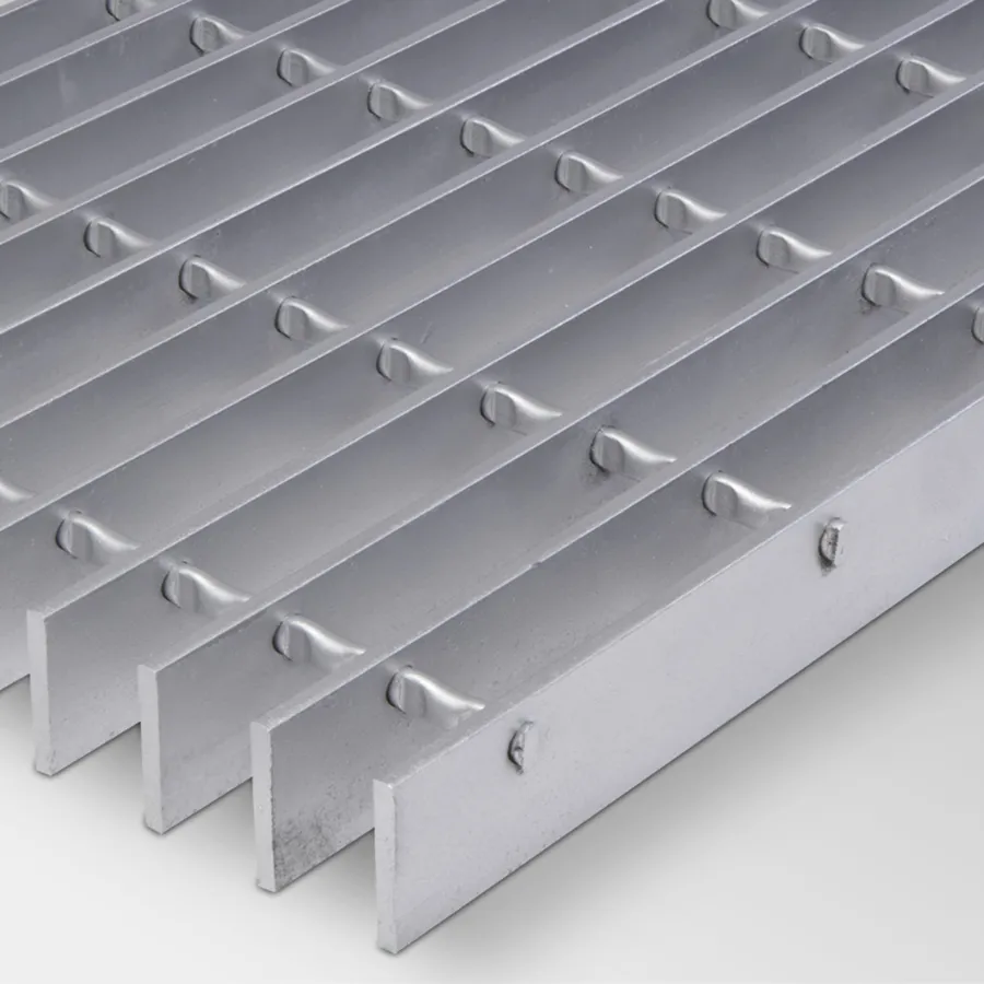 Grade de piso galvanizada a fogo — painel soldado